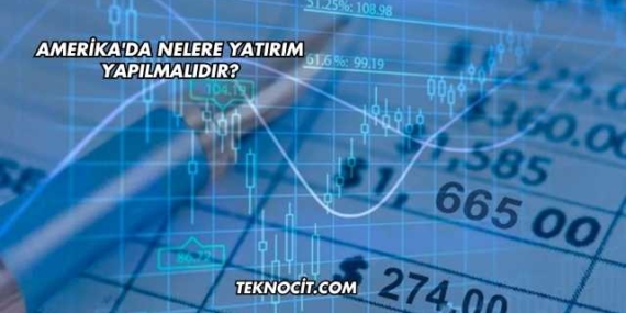 Amerika’da Nelere Yatırım Yapılmalıdır?