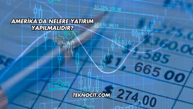 Amerika'da Nelere Yatırım Yapılmalıdır?