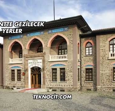 Başkentte Gezilecek Yerler