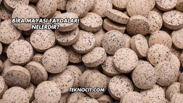 Bira Mayası Faydaları Nelerdir?