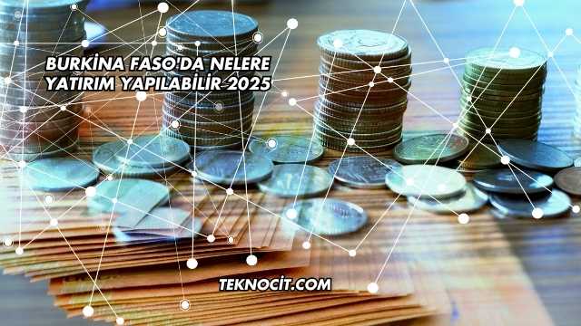 Burkina Faso'da Nelere Yatırım Yapılabilir 2025
