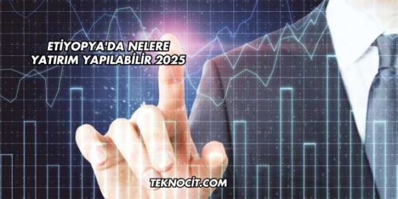Etiyopya’da Nelere Yatırım Yapılabilir 2025
