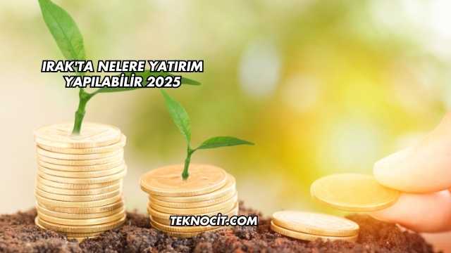 Irak'ta Nelere Yatırım Yapılabilir 2025