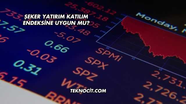 Şeker Yatırım Katılım Endeksine Uygun mu?