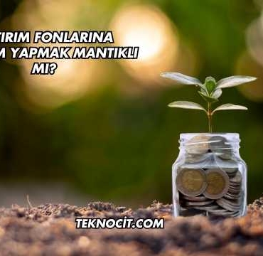 Yatırım Fonlarına Yatırım Yapmak Mantıklı mı?