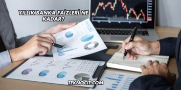 Yıllık Banka Faizleri Ne Kadar?