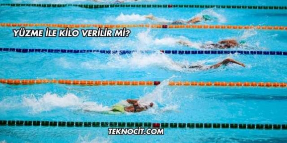 Yüzme ile Kilo Verilir mi?
